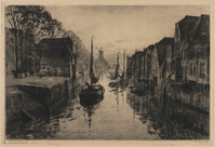 KG 20020
<br/>
Lingehaven te Gorcum (Gorinchem)
<br/>
<em>Dingemans, Waalko Jans (1873-1925)</em>